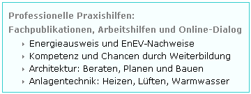 Energieausweis + EnEV: Praxishilfen bestellen